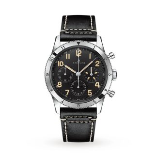 Breitling AVI Ref 765 1953 Re-Edition Edelstahl Uhr AB0920131B1X1