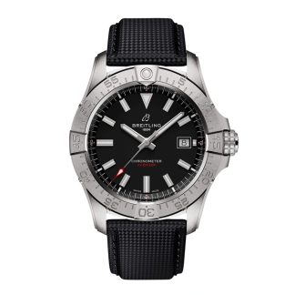 Breitling Avenger Automatik 42mm Herrenuhr Schwarz Leder A17328101B1X1