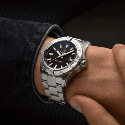 Breitling Avenger Automatik 42mm Herrenuhr schwarz Edelstahl A17328101B1A1 – Bild 5