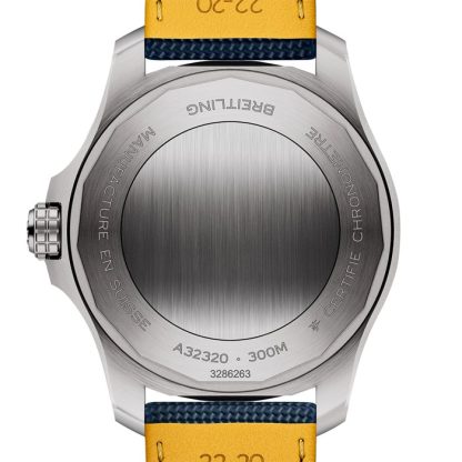 Breitling Avenger Automatik GMT 44mm Herrenuhr Blau Leder A32320101C1X1 – Bild 2