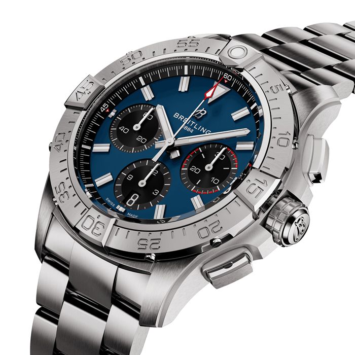 Breitling Avenger B01 Chronograph 42 Herrenuhr blau Edelstahl AB0146101C1A1 – Bild 2