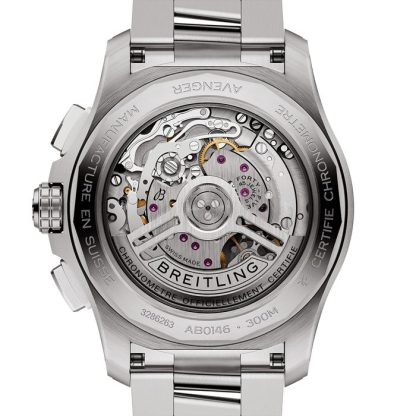 Breitling Avenger B01 Chronograph 42 Herrenuhr grün Edelstahl AB0146101L1A1 – Bild 4