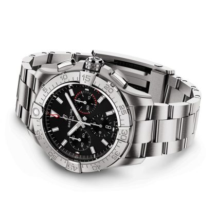 Breitling Avenger B01 Chronograph 42 Herrenuhr schwarz Edelstahl AB0146101B1A1 – Bild 3