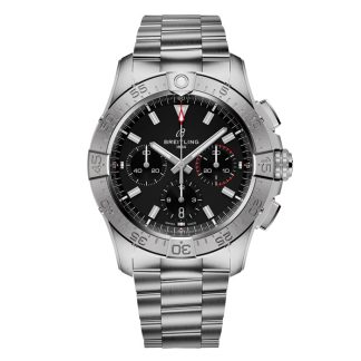 Breitling Avenger B01 Chronograph 42 Herrenuhr schwarz Edelstahl AB0146101B1A1