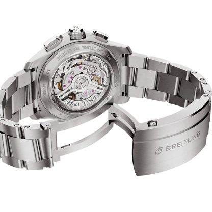 Breitling Avenger B01 Chronograph 42 Herrenuhr schwarz Edelstahl AB0146101B1A1 – Bild 5