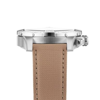 Breitling Avenger B01 Chronograph 44mm Herrenuhr Beige Leder AB0147101A1X1 – Bild 4