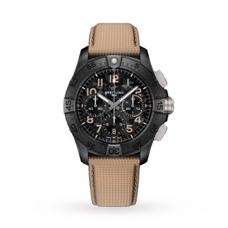 Breitling Avenger B01 Chronograph Night Mission 42mm Herrenuhr Beige SB0146101B1X1