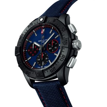 Breitling Avenger B01 Chronograph Rote Pfeile 44mm Herrenuhr Blau SB01475A1C1X1 – Bild 2