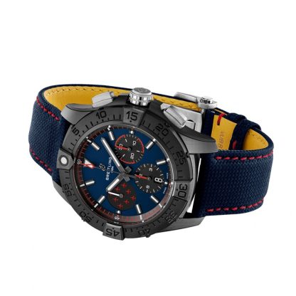Breitling Avenger B01 Chronograph Rote Pfeile 44mm Herrenuhr Blau SB01475A1C1X1 – Bild 4