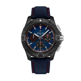 Breitling Avenger B01 Chronograph Rote Pfeile 44mm Herrenuhr Blau SB01475A1C1X1