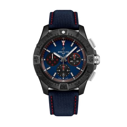 Breitling Avenger B01 Chronograph Rote Pfeile 44mm Herrenuhr Blau SB01475A1C1X1