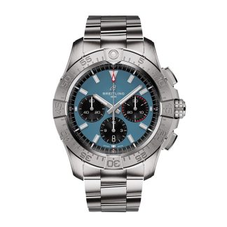 Breitling Avenger Chronograph B01 44mm Herrenuhr blau Edelstahl AB0147101C1A1