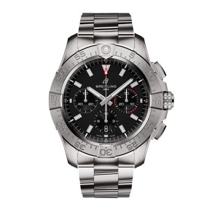 Breitling Avenger Chronograph B01 44mm Herrenuhr schwarz Edelstahl AB0147101B1A1