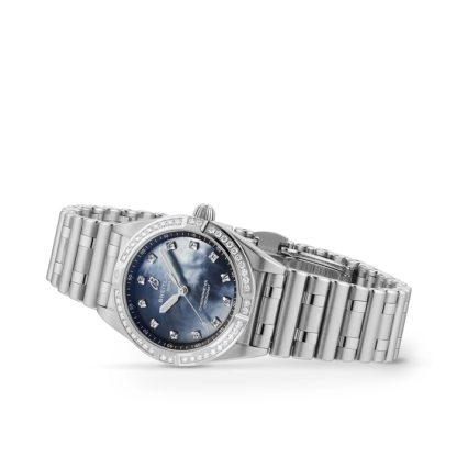 Breitling Chronomat 28mm Damenuhr Schwarz Perlmutt A72310531G1A1 – Bild 2