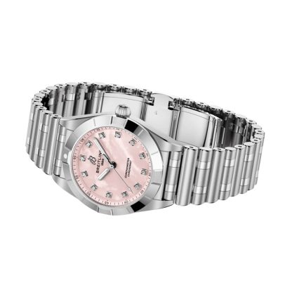 Breitling Chronomat 28mm Damenuhr rosa Perlmutt A72310101K1A1 – Bild 3