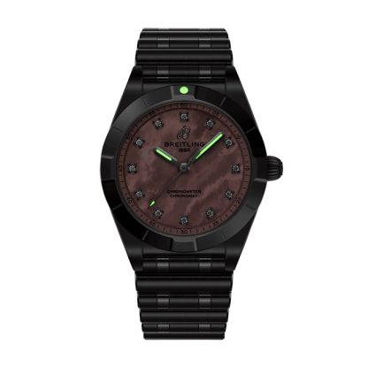 Breitling Chronomat 28mm Damenuhr rosa Perlmutt A72310101K1A1 – Bild 5