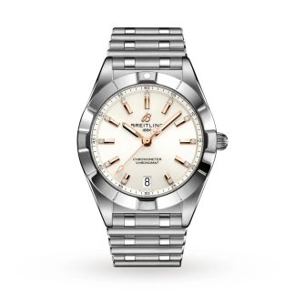 Breitling Chronomat 32 Edelstahl weiß Uhr A77310101A3A1