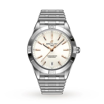 Breitling Chronomat Automatik 36 Edelstahl Uhr A10380101A2A1