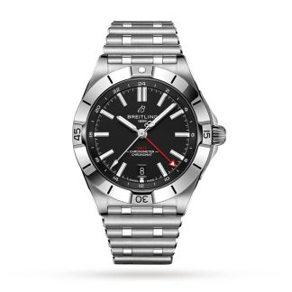Breitling Chronomat Automatik GMT 40 Edelstahl Uhr A32398101B1A1
