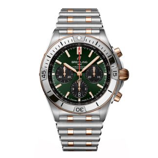 Breitling Chronomat B01 Chronograph 42mm Herrenuhr Grün UB0134131L1U1