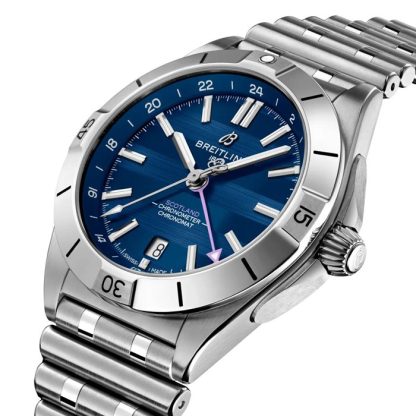 Breitling Chronomat GMT Sechs Nationen Schottland Limitierte Auflage 40mm Herrenuhr A323986B1C1A1 – Bild 3