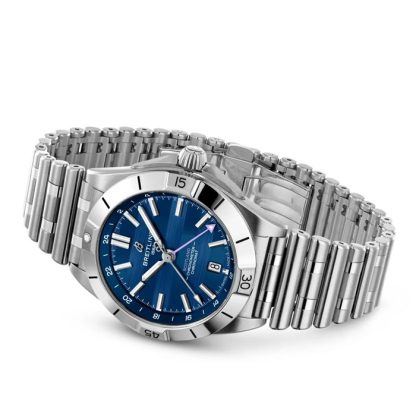 Breitling Chronomat GMT Sechs Nationen Schottland Limitierte Auflage 40mm Herrenuhr A323986B1C1A1 – Bild 4