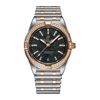 Breitling Chronomat UK Edition 32mm Damenuhr Schwarz U773102A1B1U1