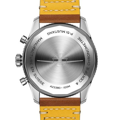Breitling Classic AVI Chronograph 42 P-51 Mustang Lederarmbanduhr A233803A1B1X1 – Bild 2