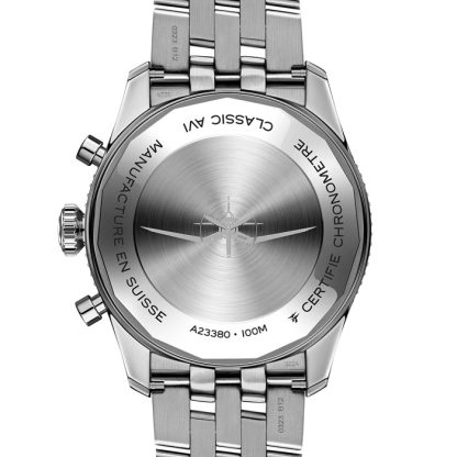Breitling Classic AVI Chronograph 42 Tribut an die Vought F4U Corsair Edelstahluhr A233801A1C1A1 – Bild 2