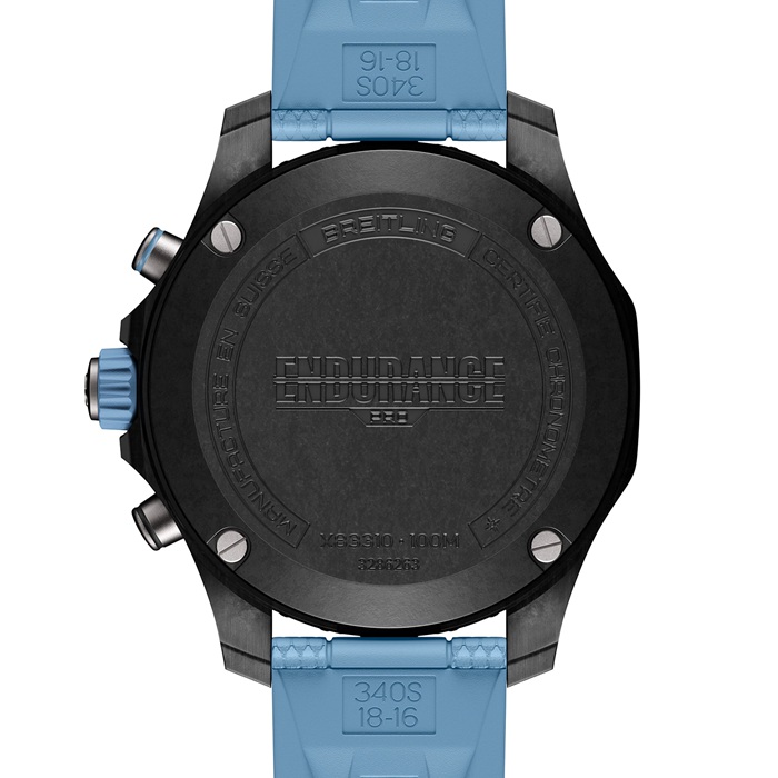 Breitling Endurance Pro 38mm Unisex Uhr Blau Gummi X83310281B1S1 – Bild 2
