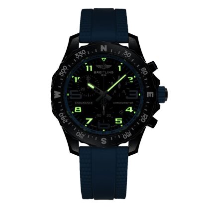 Breitling Endurance Pro 38mm Unisex Uhr Blau Gummi X83310281B1S1 – Bild 5