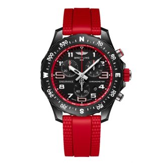 Breitling Endurance Pro 38mm Unisex-Uhr Rotes Gummi X83310D91B2S1