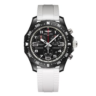Breitling Endurance Pro 38mm Unisex Uhr Weißer Gummi X83310A71B1S1