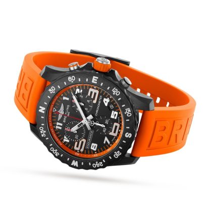 Breitling Endurance Pro 44mm Orange Kautschukband Uhr X82310A51B1S1 – Bild 3