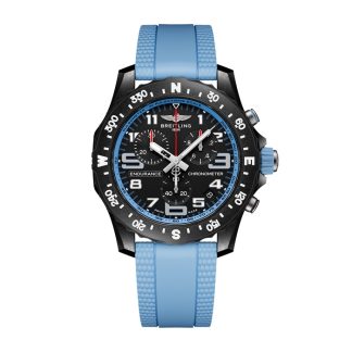 Breitling Endurance Pro 44mm Unisex Uhr Blau Gummi X82310281B1S2