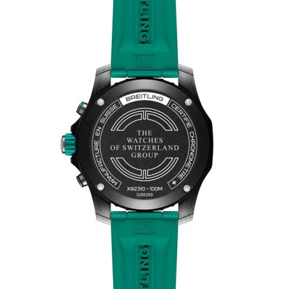Breitling Endurance Pro 44mm Unisex Uhr Türkis Die Uhren der Schweiz Gruppe exklusive X823101L1B1S1 – Bild 5