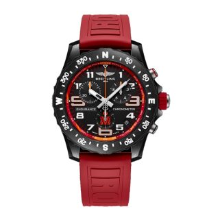 Breitling Endurance Pro IRONMAN® 2024 44mm Unisex Uhr Rotes Gummi X823107C1M1S1