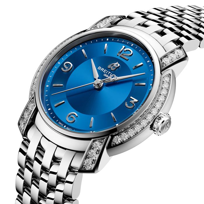 Breitling Lady Premier 32mm Damenuhr Blau A77330671C1A1 – Bild 2