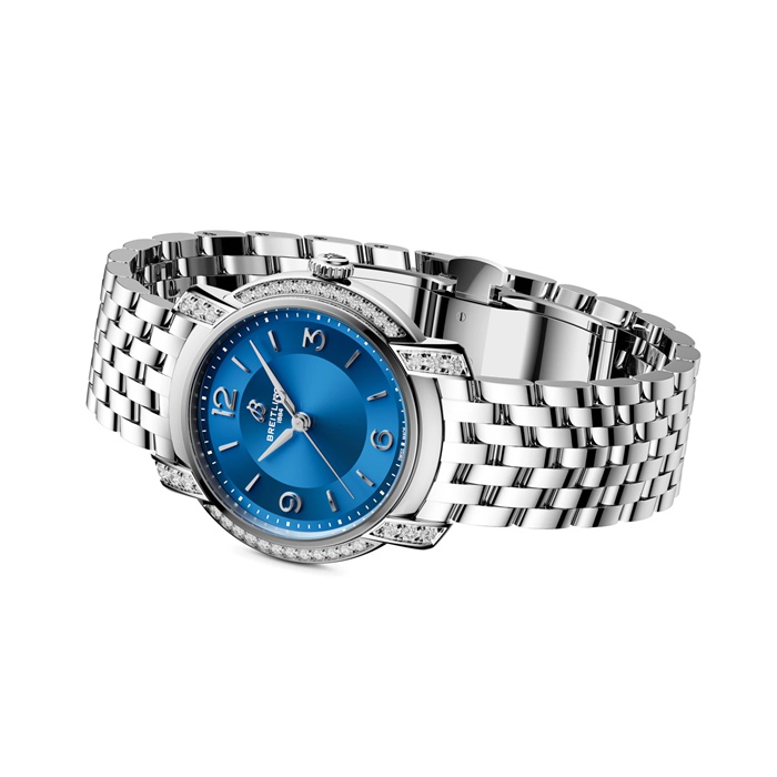Breitling Lady Premier 32mm Damenuhr Blau A77330671C1A1 – Bild 4