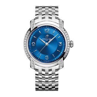 Breitling Lady Premier 32mm Damenuhr Blau A77330671C1A1