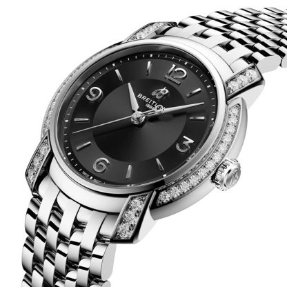 Breitling Lady Premier 32mm Damenuhr schwarz A77330671B1A1 – Bild 2