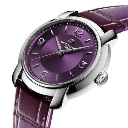 Breitling Lady Premier 36mm Damenuhr Lila A10310121Q1P1 – Bild 2