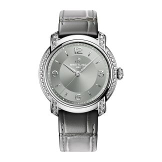 Breitling Lady Premier 36mm Damenuhr grau A10310671M1P1