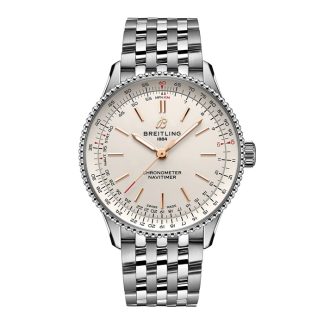 Breitling Navitimer 36mm Damenuhr Silber A17327211G1A1
