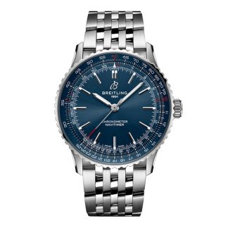 Breitling Navitimer Automatik 41mm Herrenuhr Blau Edelstahl A17329161C1A1