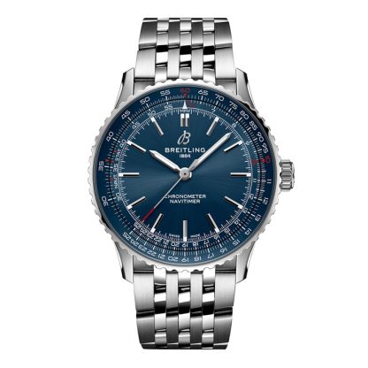 Breitling Navitimer Automatik 41mm Herrenuhr Blau Edelstahl A17329161C1A1
