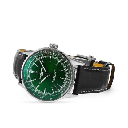 Breitling Navitimer Automatik 41mm Herrenuhr Grün A17329371L1P1 – Bild 3