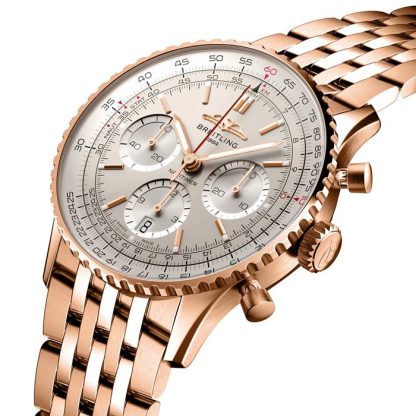 Breitling Navitimer B01 Chronograph 41 18k Rotgold Uhr RB0139211G1R1 – Bild 2