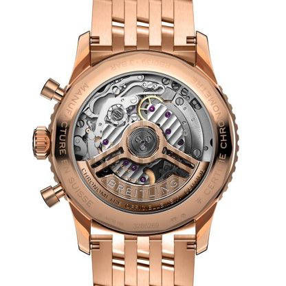 Breitling Navitimer B01 Chronograph 41 18k Rotgold Uhr RB0139211G1R1 – Bild 4