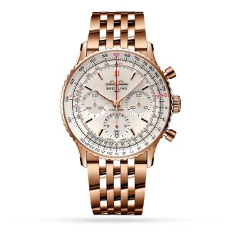 Breitling Navitimer B01 Chronograph 41 18k Rotgold Uhr RB0139211G1R1